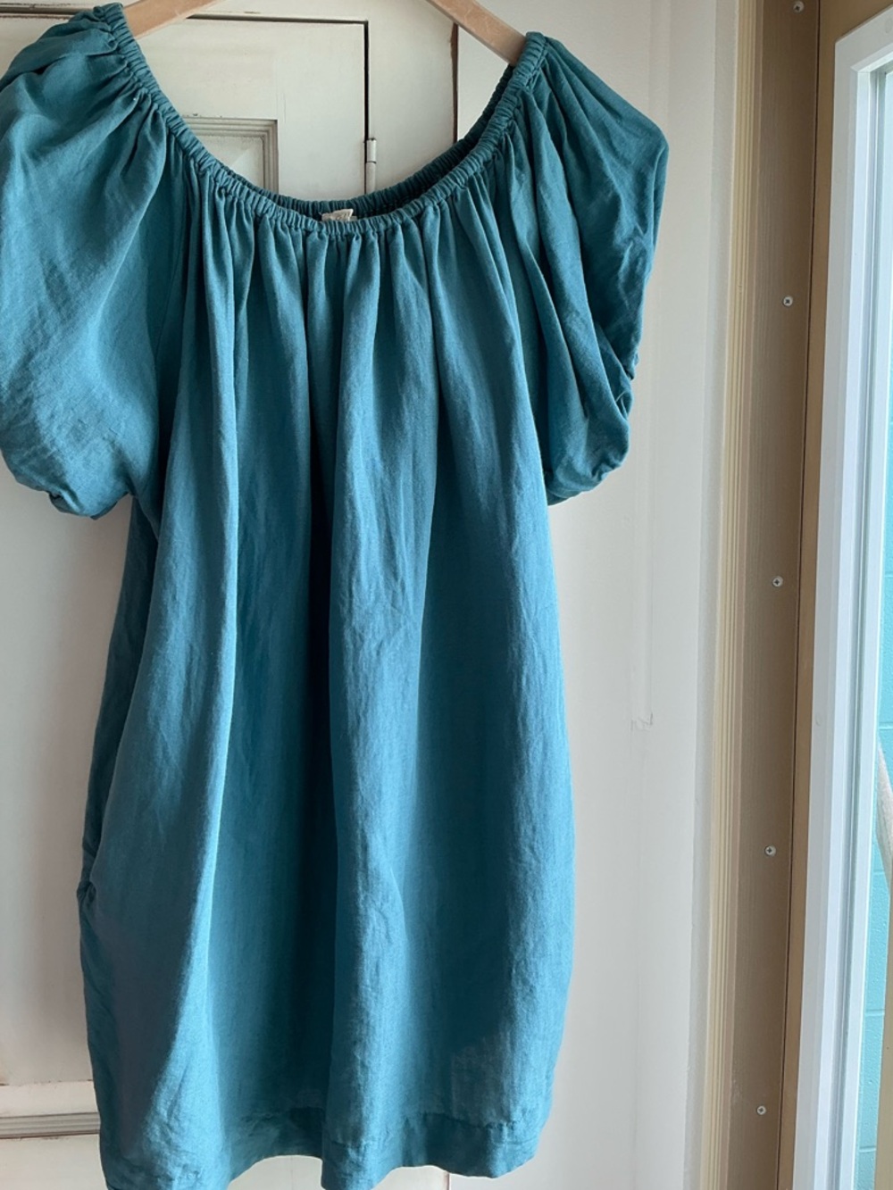Gillia Linen Blend Dress Sz XS - Picture 5 of 11